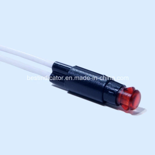 A-31-2 Luce a LED rosso 6 mm 220 Volt 0