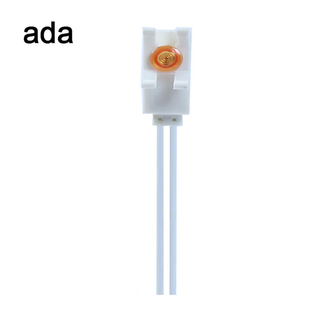 A-33 8mm LED Indicatore di luce 0,3W 30000h Tempo di emergenza 0