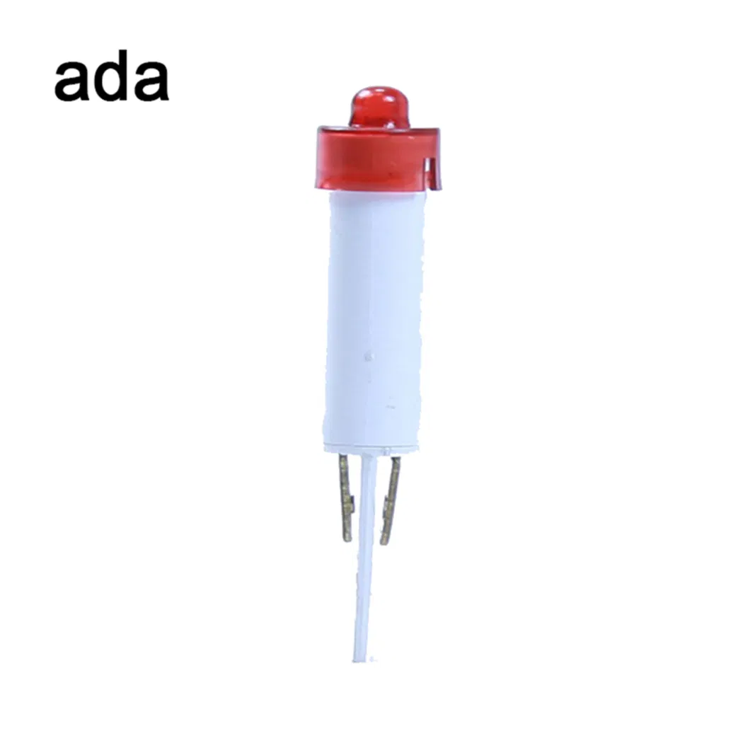 A-15 12v Luce indicativa rossa 0,3w Lampade indicative del pannello elettrico 0