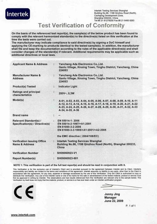 OEM Lavatrice LED Diodo 10mm Dia Verde Lampada Indicatore 1